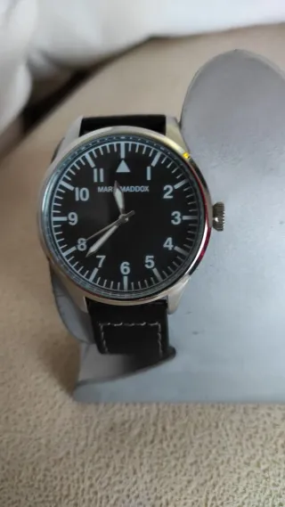 Reloj Mark Maddox Unisex Negro