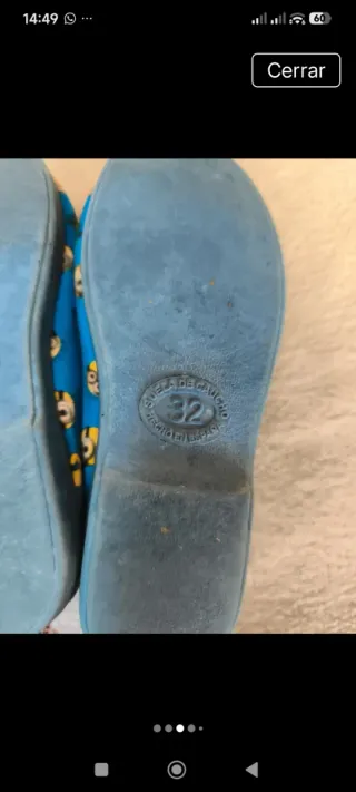 Zapatillas casa niño Minions*