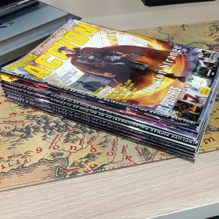 Lote 9 revistas Acción cine