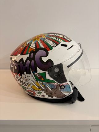 Casco Moto Infantil Shiro Comic