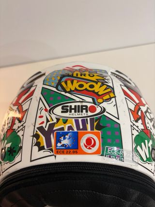Casco Moto Infantil Shiro Comic
