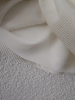 Vestido Mango Blanco Talla L