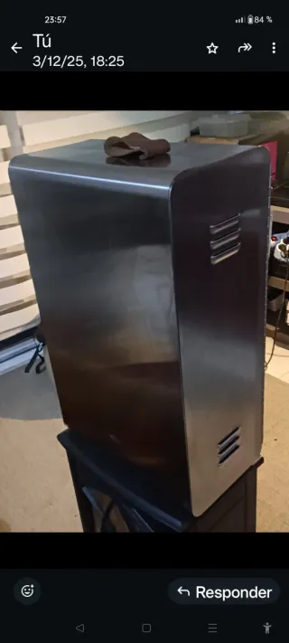 Mini taquilla metálica decorativa