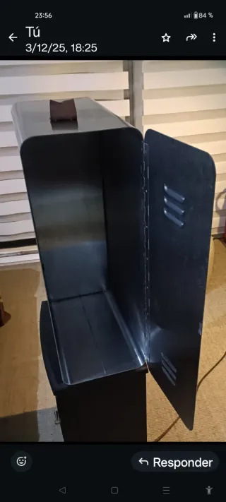 Mini taquilla metálica decorativa