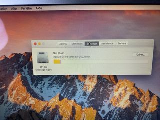 MacBook Air 2012 Plata con 251gigas