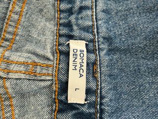 Peto vaquero desgastado talla L