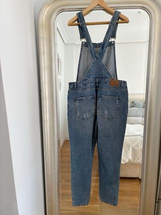 Peto vaquero desgastado talla L