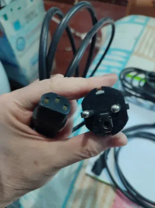 3 Cables de Alimentación para PC