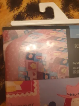 Funda Nórdica 90cm Texbasic Algodón Poliéster