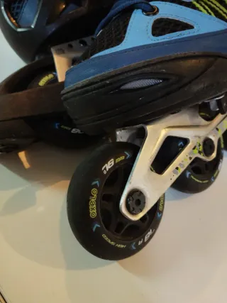 Patines en línea Oxelo Azules
