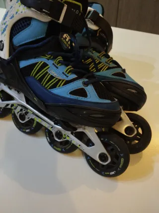 Patines en línea Oxelo Azules