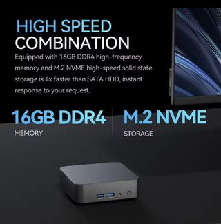 Mini PC Intel i9 8950HK Bluetooth Wifi6