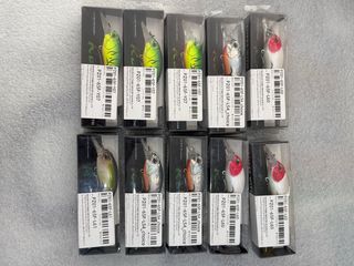 Lote 10 Señuelos Pesca Meredith PZ01-65F