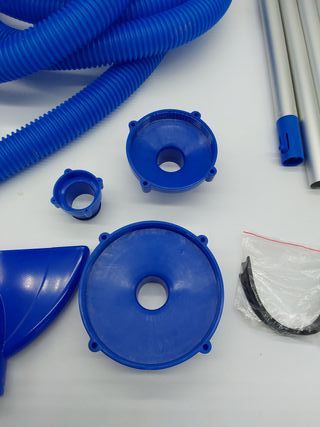 Gre 08011A - Limpiafondos de Aspiración de Piscina con Succión Manual 2m3/h “Little Vac”. para el Fondo de Piscinas Pequeñas y M