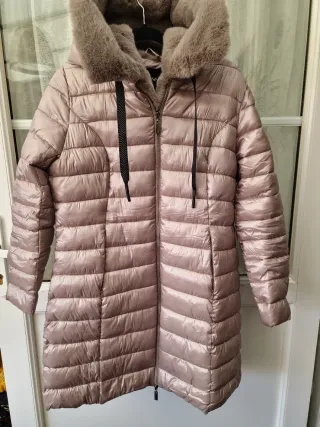 Chaqueta Giovanni Mujer Talla L Rosa/Gris