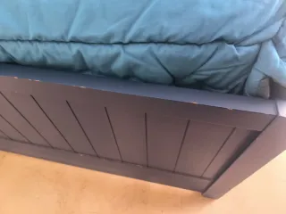 Habitación juvenil:cama  escritorio con estantería