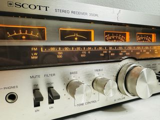 Scott 350 RL Receptor Estéreo Vintage 1979