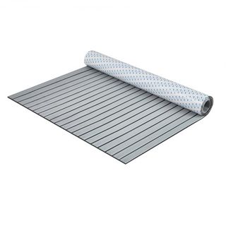 Suelo para Barcos, Cubierta de Espuma EVA 240 x 116.1 cm, Suelo Autoadhesivo Antideslizante, Alfombra Marina de 2.78 m² para Barcos, Yates, Pontones, Cubierta de Kayak