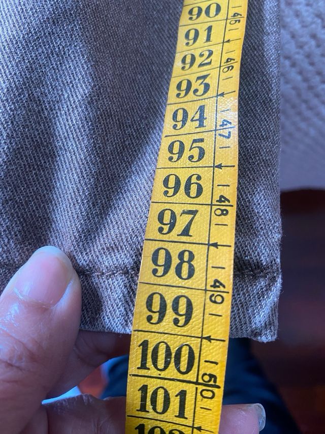 Pantalón mujer marrón talla M