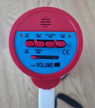 Megáfono Vonyx con grabación y sirena