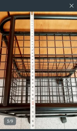 Carrito Auxiliar Cuina con Ruedas casi nuevo carro