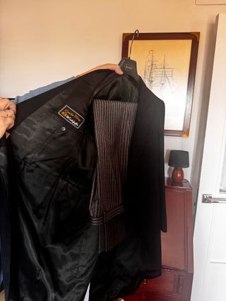 Chaqué Novio Emidio Tucci Negro Gris