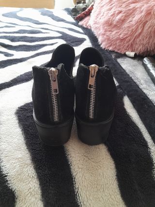 Botines Pull&Bear negros talla 39