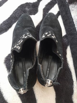 Botines Pull&Bear negros talla 39