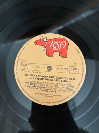 Vinile La Febbre del Sabato Sera