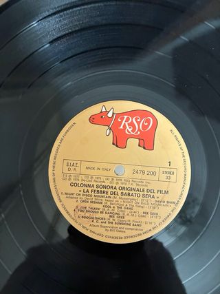 Vinile La Febbre del Sabato Sera