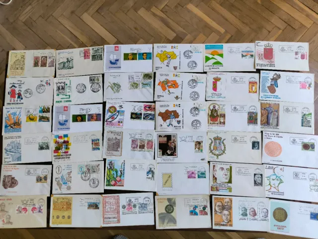 220 Sobres Primer Día de Circulación