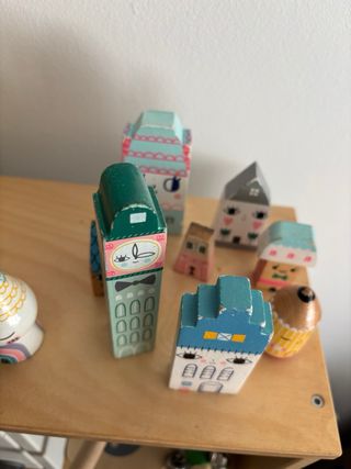 Figuritas de madera para niños