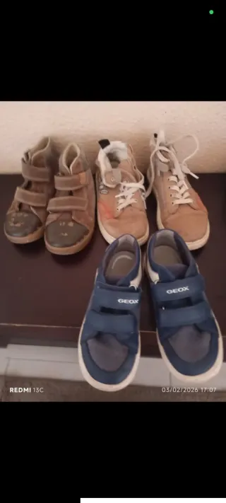 Lote Zapatillas Niño Talla 27