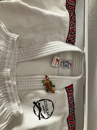 Traje junior Judo Judokan Alboraya T120 blanco