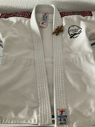 Traje junior Judo Judokan Alboraya T120 blanco