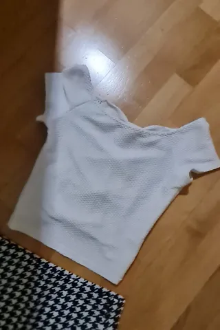 Falda estampada pata de gallo o conjunto