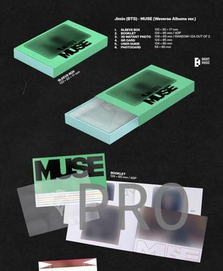 BTS - JIMIN - Muse (2nd Solo Album) (Weverse)