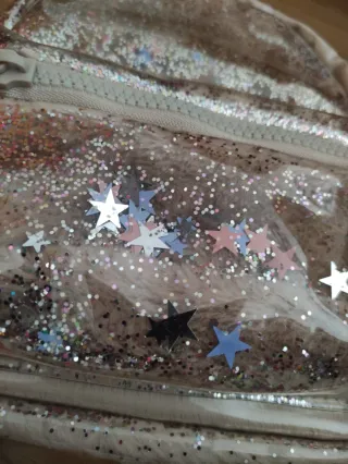 Mochila Zara Kids Brillantina Estrella