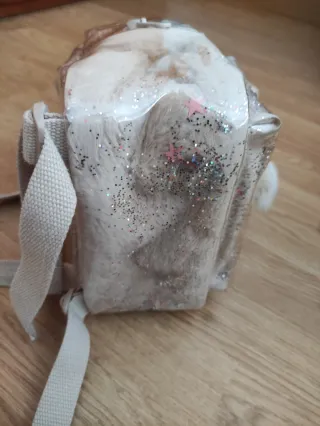 Mochila Zara Kids Brillantina Estrella