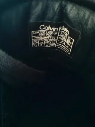 Sneakers Calvin Klein Bianche Low Top