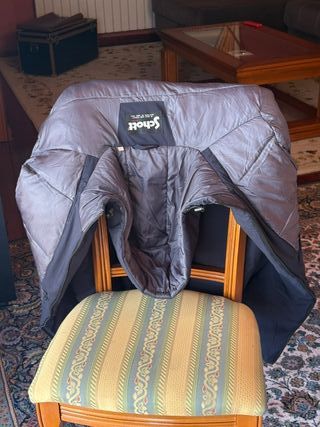 Abrigo Parka Schott Azul Talla XL Nuevo