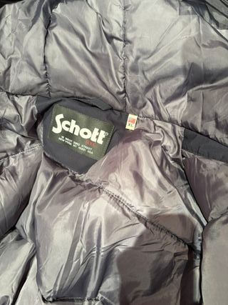 Abrigo Parka Schott Azul Talla XL Nuevo