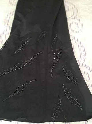 Vestido de fiesta negro talla 44