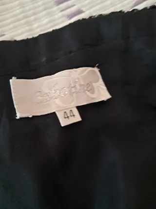 Vestido de fiesta negro talla 44