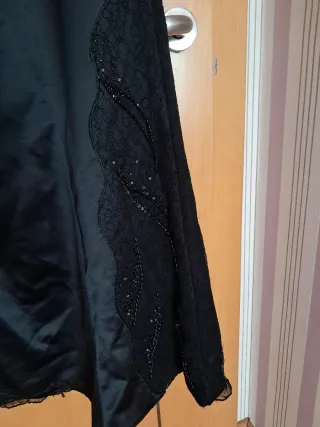 Vestido de fiesta negro talla 44