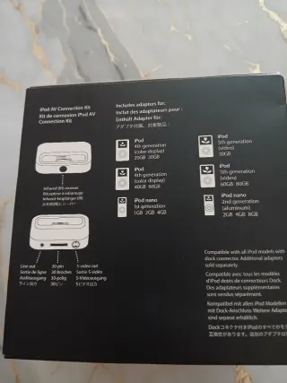 Apple ipod AV connection kit