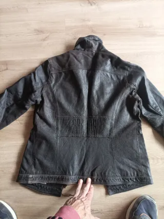 Chaqueta Piel Mango Talla M (mujer)