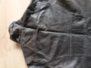 Chaqueta Piel Mango Talla M (mujer)