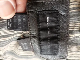 Chaqueta Piel Mango Talla M (mujer)