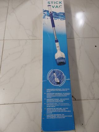 Gre VCB08 - Aspirafondo a batteria senza fili per piscine sopraelevate e spa fino a 120 cm di altezza